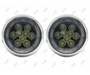 ABAKUS LED Auxiliary Driving Lights L32-220-001LED for MINI, Pair, Front Center