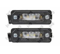 ABAKUS LED License Plate Light 053-10-900LED For Porsche Seat Skoda VW (Pair)