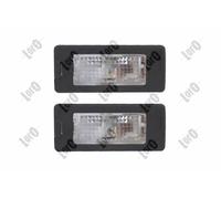 ABAKUS LED License Plate Light 053-14-905LED Pair For Seat Skoda VW