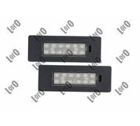 ABAKUS LED License Plate Light L03-210-0005LED For Audi, Pair