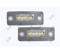 ABAKUS LED License Plate Light L03-210-0012LED For Audi, Pair, New