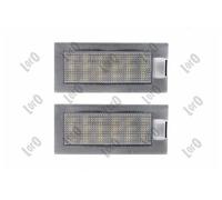 ABAKUS LED License Plate Light L16-210-0010LED For Dodge Fiat Pair