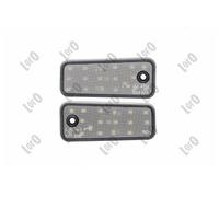 ABAKUS LED License Plate Light L19-210-0005LED For Hyundai, Pair