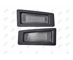 ABAKUS LED License Plate Light L30-210-0005LED For Mazda, Pair