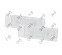 ABAKUS LED License Plate Light L37-210-0006LED For Opel 1 Pair