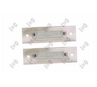 ABAKUS LED License Plate Light L40-210-0002LED For Porsche, Pair