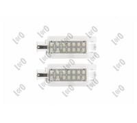 ABAKUS LED License Plate Light L42-210-0005LED For Renault, Pair