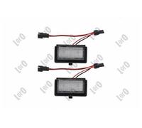 ABAKUS LED License Plate Light L54-210-0013LED For Mercedes-Benz Smart Pair