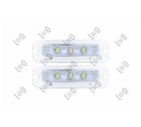 ABAKUS LED License Plate Light L54-210-0014LED for Mercedes-Benz Pair