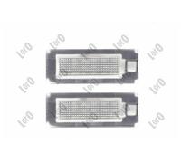 ABAKUS LED Number Plate Light L26-210-0001LED, For Lancia, Pair