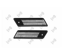ABAKUS LED Turn Signal Light Set L04-140-010LED for BMW, Clear Glass, Pair