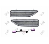 ABAKUS LED Turn Signal Light Set L32-140-007LED for MINI, Pair, Clear Glass