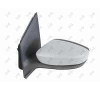 ABAKUS Left Aspheric Side Mirror 4059M03 4 Wires 4-Pin Grey Primed