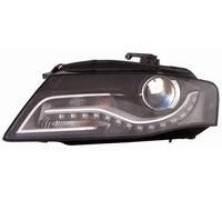 ABAKUS Left Bi-Xenon Headlight 446-1122LMLEHM2 for Audi, Dark, D3S LED