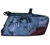 ABAKUS Left H4 Main Headlight 214-1159L-LDEM1 for Mitsubishi, Chrome, Electric