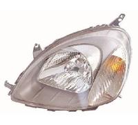 ABAKUS Left Halogen Headlight 212-11F7L-LD-EM for Toyota, H4 PY21W, LED