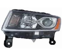 ABAKUS Left Halogen Headlight 333-1194L-AS2 For Jeep, Bulb Included