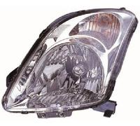 ABAKUS Left Headlight 218-1134L-LDEM1 H4 Electric Without Bulb Without LWR Motor