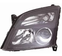 ABAKUS Left Headlight 442-1129L-LDEM2 For Opel H7 With Indicator, Black