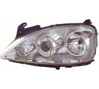 ABAKUS Left Headlight 442-1136L-LD-EM for Opel Electric H7 With Turn Signal