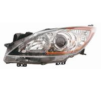ABAKUS Left Main Headlight 216-1158L-LDEM2 For Mazda H11/HB3 Yellow Turn