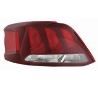 ABAKUS Left Rear Tail Light 550-1976L-LD-UE for Peugeot, Without Bulb Holder