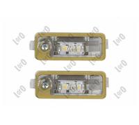 ABAKUS License Plate Light 003-13-900LED LED for Audi, Pair