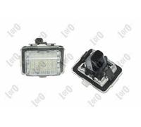 ABAKUS License Plate Light L54-210-0001LED LED For Mercedes-Benz Pair