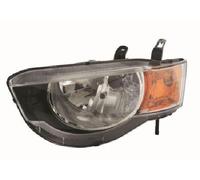 ABAKUS Main Headlight 214-1194RMLDEM2 Right For Mitsubishi, H4, Yellow
