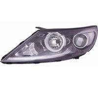 ABAKUS Main Headlight 223-1140R-LEMN2 Right For KIA LWR Black ECE