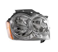 ABAKUS Main Headlight 333-1172R-US Right Chrom USA, No Bulb/No Lamp Bracket