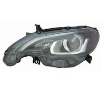 ABAKUS Main Headlight 550-1162L-LDEM2 Left For Peugeot LED HIR2 PY21W Black
