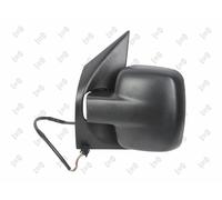 ABAKUS Power Electric Convex Heated Exterior Mirror 2437M03 Left Black 5-Pin