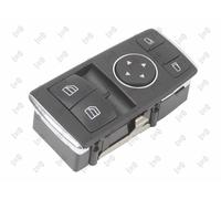 ABAKUS Power Window Switch 4-Pin Front Left for Mercedes-Benz 135-05-085