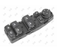 ABAKUS Power Window Switch 6-Pole Front Left 135-05-105 for BMW