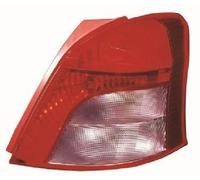 ABAKUS Rear Tail Light 212-19P3R-LD-AE For Toyota, Right, Red, With Bulbs