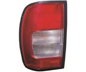 ABAKUS Rear Tail Light 215-19F9R-AE Right For Nissan Red With Bulbs