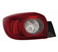 ABAKUS Rear Tail Light 216-1997L-UE For Mazda, Left Side, LED, Without Bulb