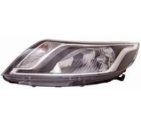 ABAKUS Right Main Headlight 123-1103RMLD-EM for KIA, H4 PY21W W5W