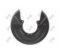 ABAKUS Splash Shield Brake Disc 131-07-504 for VW Rear Left/Right, Black