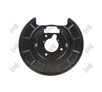 ABAKUS Spritz Shield Brake Disc 131-07-633 For Peugeot Left Rear Axle Black