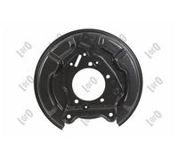 ABAKUS Spritz Shield Brake Disc 131-07-685 Left Rear Axle Black For Lexus Toyota