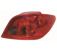 ABAKUS Tail Light 550-1923R-LD-UE For Peugeot Red Right 5-Door (Bulb-Free)