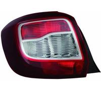 ABAKUS Tail Light 551-19A7L-UE2 Left For Dacia, Black, Without Lamp Holder