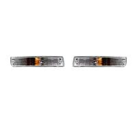 ABAKUS Turn Signal Light Set 212-1649PXASVC for Toyota, Clear Lens