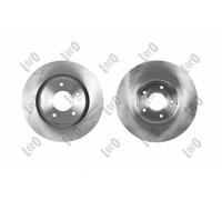 ABAKUS Ventilated Brake Disc 231-03-087 for Citroën Mitsubishi Peugeot, 2x