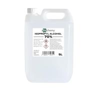 aBalchemy IPA 70% Isopropyl Alcohol Cleaning Solution, Propan-2-ol with Deionised Water, Solvent Cleaner for Suitable Hard Surfaces, Workshop and Studio Use, 5L