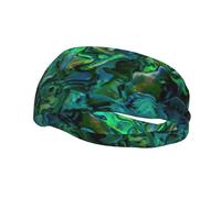Abalone Nacre Print Sweatbands Sports Headband For Men & Women,For Running Fitness Yoga Cycling,Sweat Wicking Non Slip