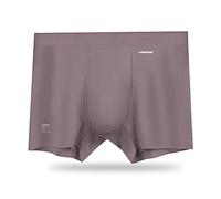 ABananaCover Bulge Enhancing Underwear Men, Birthday Gifts for Men, Trunks for Running Walking Gift, Underarmor Briefs, Cooling Underwear, Mens Boxer Briefs Short Leg, Nickel Violet, X-Large Size