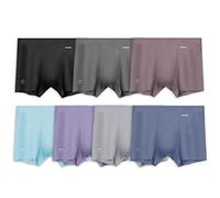 ABananaCover Premium Men's Micro Modal Boxer Briefs, Naked Feeling & 3X Softer Than Cotton, 7-pack/Assorted Colors, Large